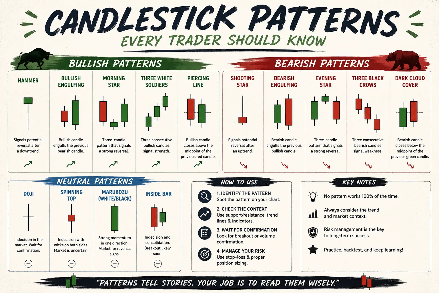 Candlestick Patterns Every Trader Should Know